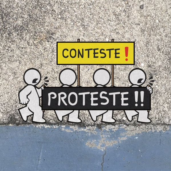 Manos Correria: CONTESTE /&nbsp;PROTESTE