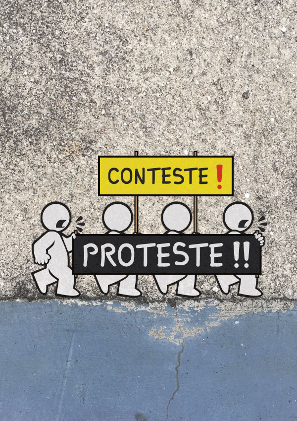 Manos Correria: CONTESTE / PROTESTE