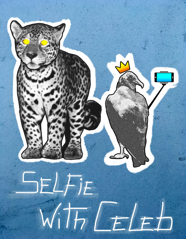 Urubu Rei: SELFIE WITH CELEB