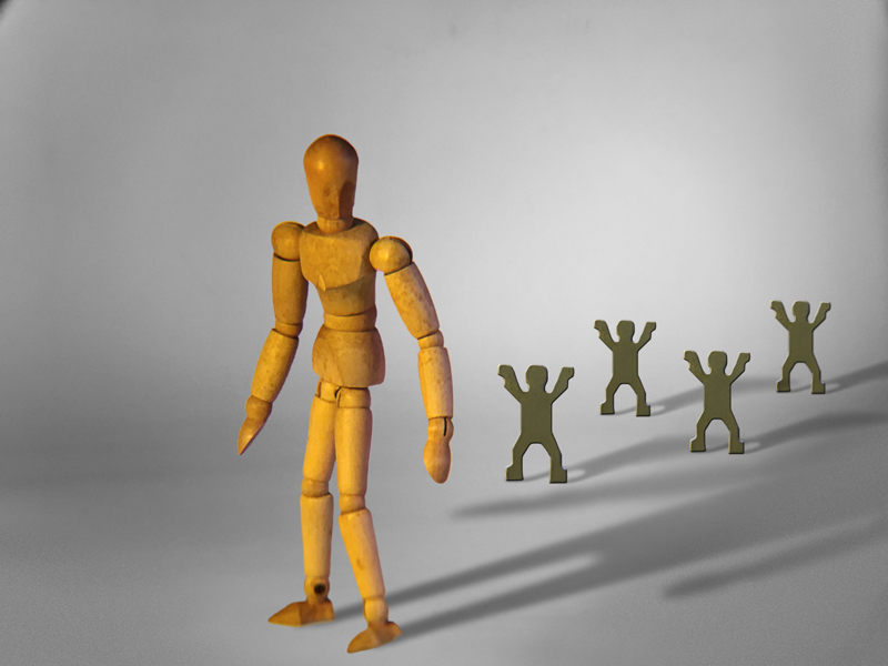 wooden dummy: TORNANDO-SE UM EXEMPLO