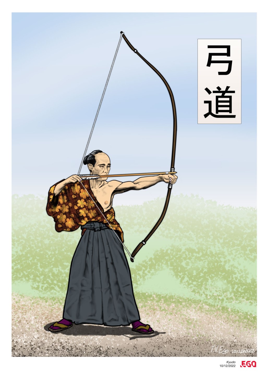Ilustração: KYUDO, O CAMINHO DO&nbsp;ARCO