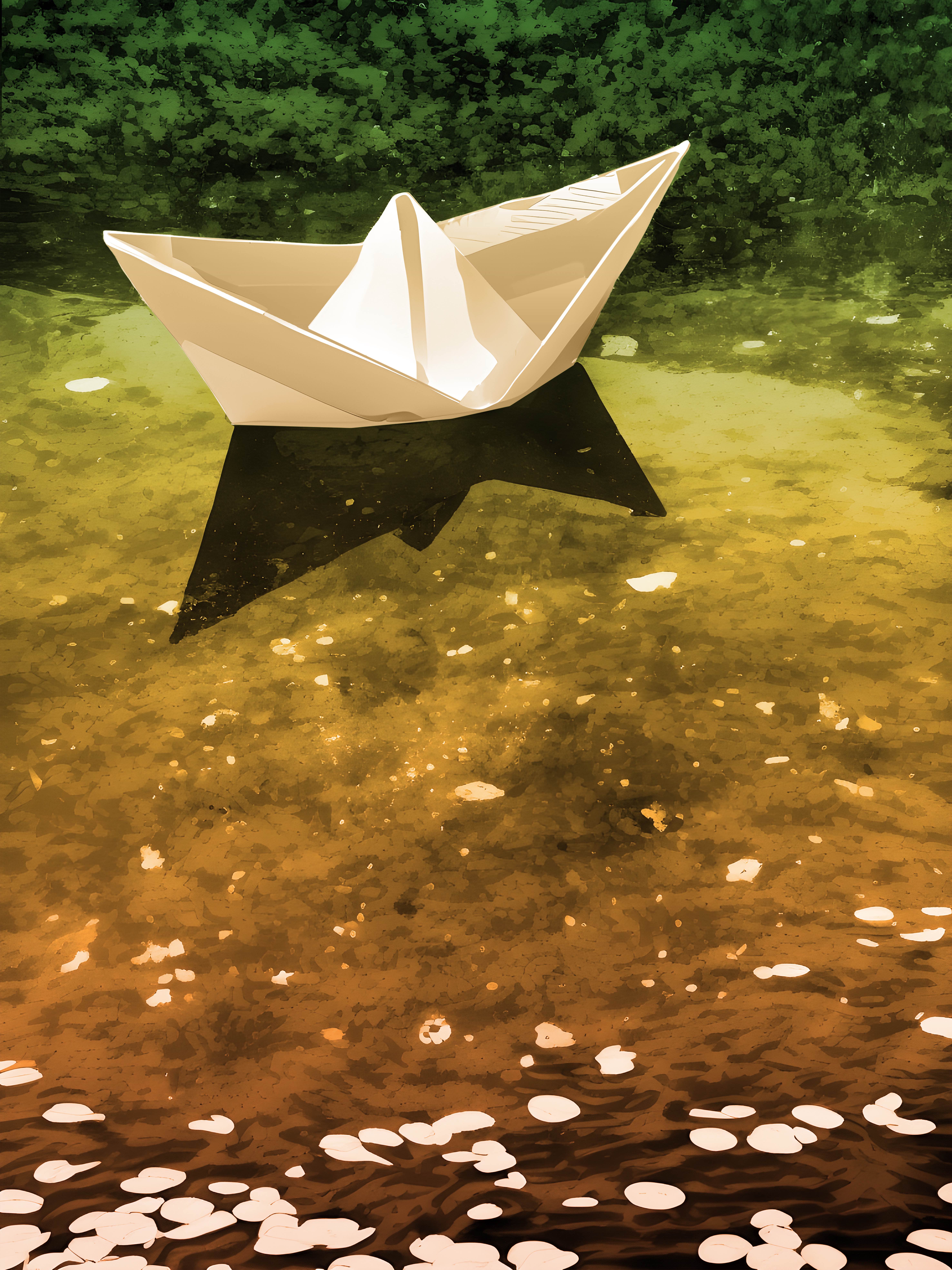 COTIDIANO - BARQUINHO DE PAPEL