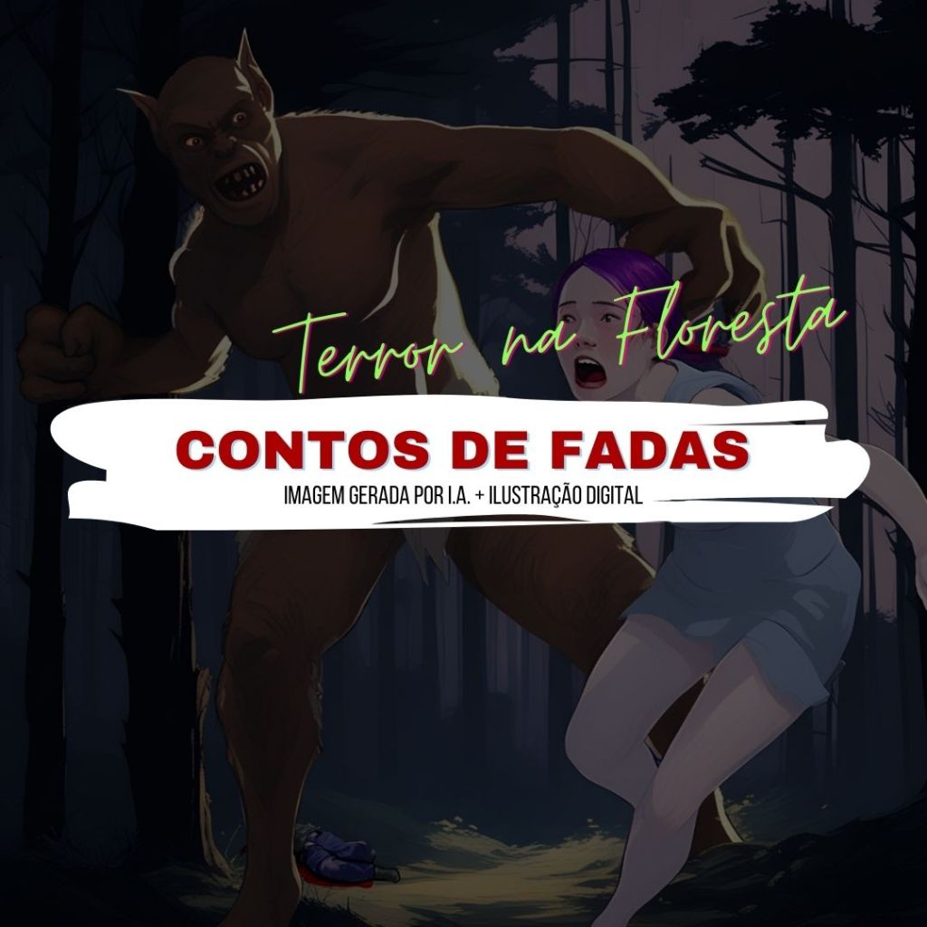 Ilustração: CONTO DE FADAS – TERROR NA&nbsp;FLORESTA