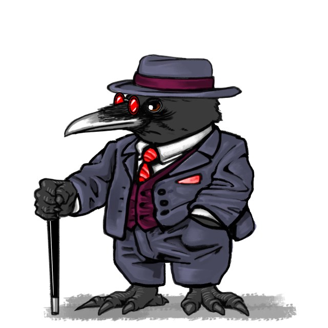 PERSONAGEM - HERCULE CROWELL “ O POMBO”.