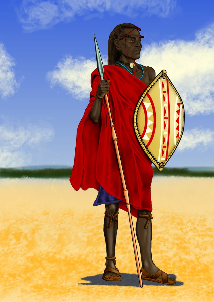 Arquétipos - GUERREIRO MAASAI